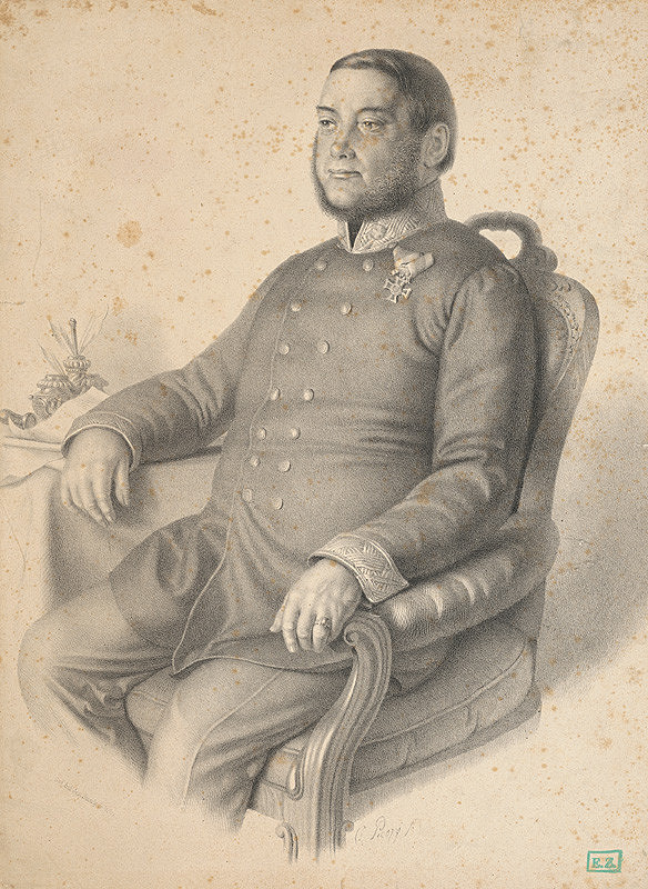 Josef Stoufs – Portrét staršieho dôstojníka