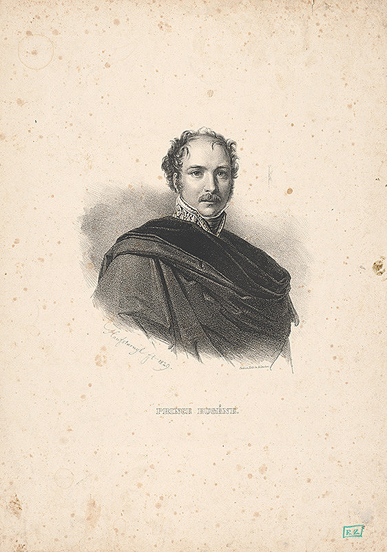 Josef Anton Selb, Franz Seraph Hanfstaengl – Portrét princa Eugena