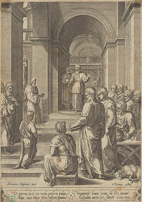 I. Ditmer, Adrianus Hubertus – Predstavenie Panny Márie v chráme