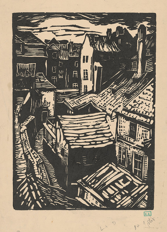 Imrich Weiner-Kráľ – Staré mesto v Bratislave 