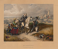 Eduard Weixlgärtner, Johann Höfelich – Odchod ranených z bojiska 