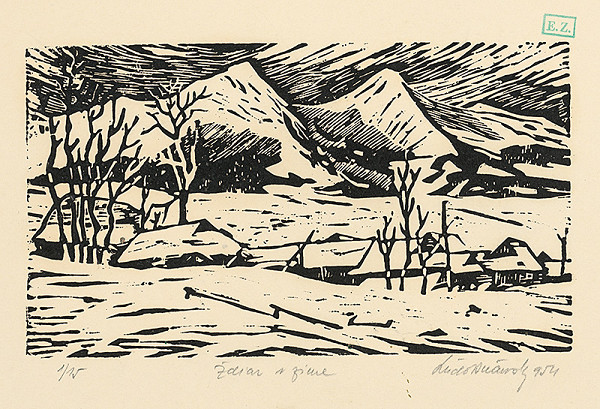 Ľudovít Bránsky – Ždiar v zime 