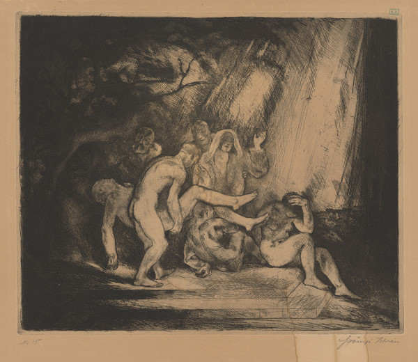 István Szönyi – Ukladanie do hrobu 