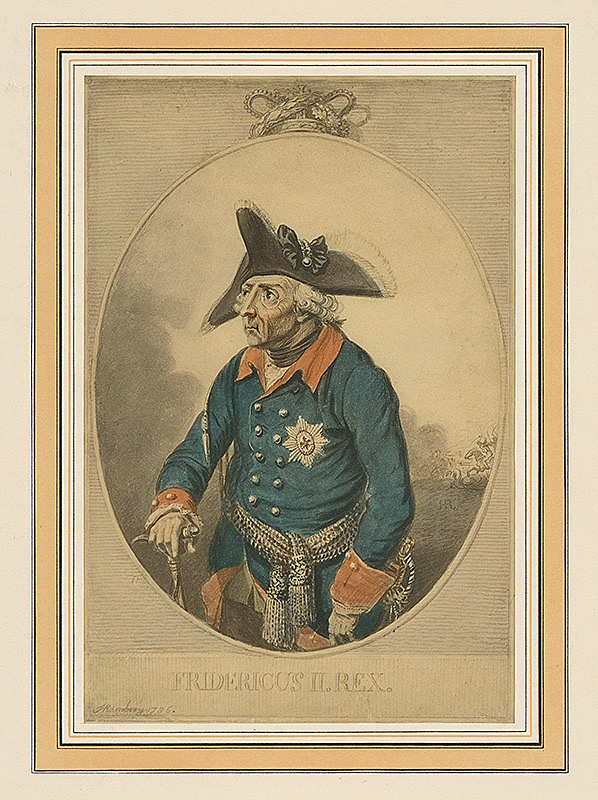 I. Hainberg, Johann Heinrich Ramberg – Kráľ Fridrich II. (Portrét pruského kráľa Fridricha II. Veľkého) 