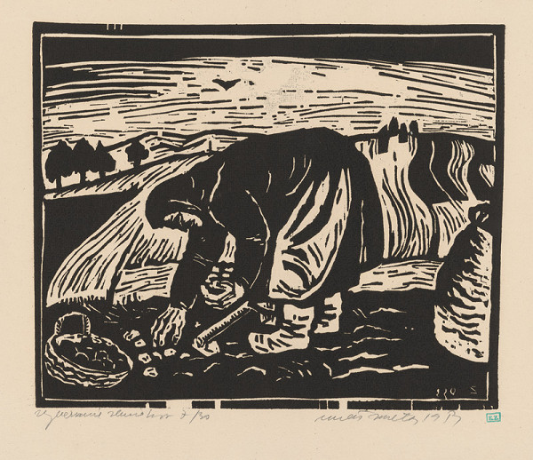 Ernest Zmeták – Vyberanie zemiakov 