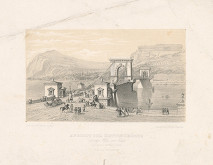 August Friedrich Walzel – Pohľad na Reťazový most v Budapešti 