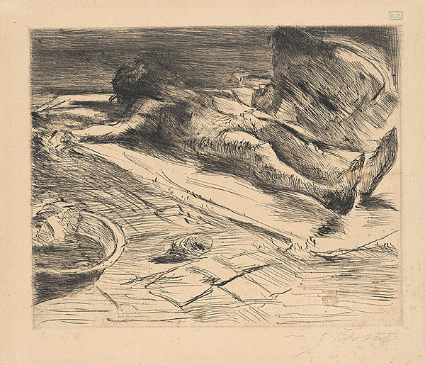 Lovis Corinth – Mŕtvy Kristus 