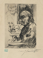 Lovis Corinth – Autoportrét 