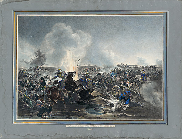 Francúzsky grafik – Bitka počas napoleonských vojen