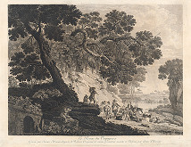 James Mason, Jean Baptiste Pillement, Charles Leviez – Krajina (Odpočívajúci cestujúci) 