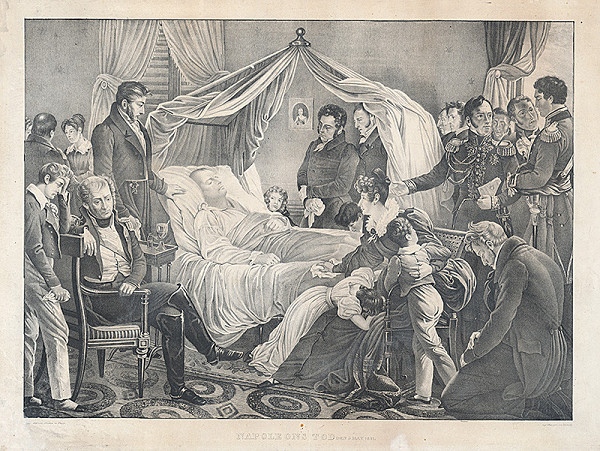 Heinrich Knauth, Carl von Steuben – Smrť Napoleona Bonaparteho