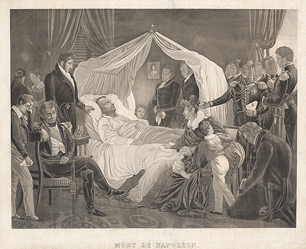 Heinrich Knauth, Carl von Steuben – Smrť Napoleona Bonaparteho