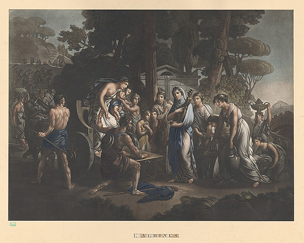 Taliansky grafik – Albinus (Albinos) 