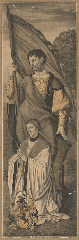 Johann Nepomuk Strixner, B. de Bruyn – Modliace sa knieža 