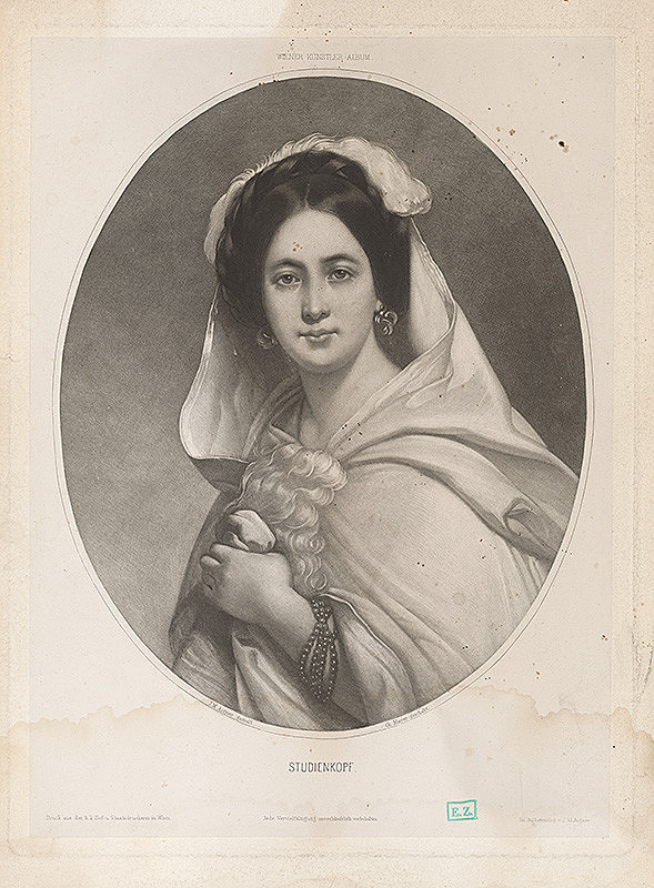 Christian Mayer, Josef Matthäus Aigner – Štúdia portrétu zámožnej ženy 