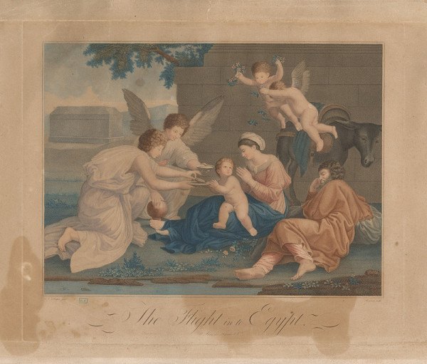Jean Thouvenin, Tessari & Cie, Nicolas Poussin – Svätá rodina v Egypte (Odpočinok na ceste do Egypta) 