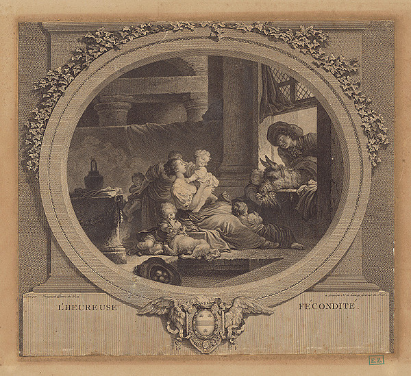 Nicolas Delaunay, Jean-Honoré Fragonard – Plody šťastia (Šťastná plodnosť) 