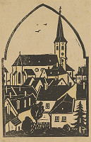 Ján Thain – Pohľad na Nové Zámky 