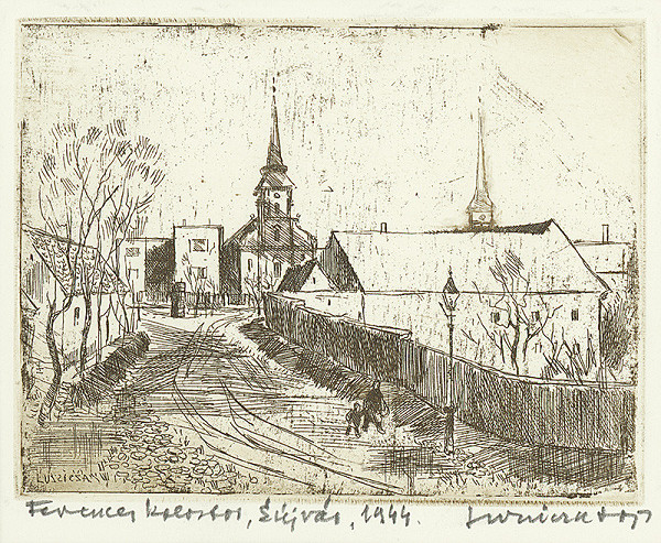 Lajos Luzsicza – Františkánsky kláštor v Nových Zámkoch 