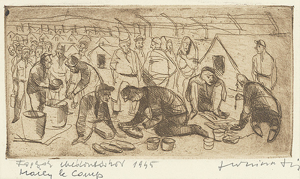 Lajos Luzsicza – Obed zajatcov 