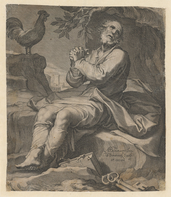 Adam Blomaert, Willem van Swanenburg – Svätý Peter po zapretí Krista