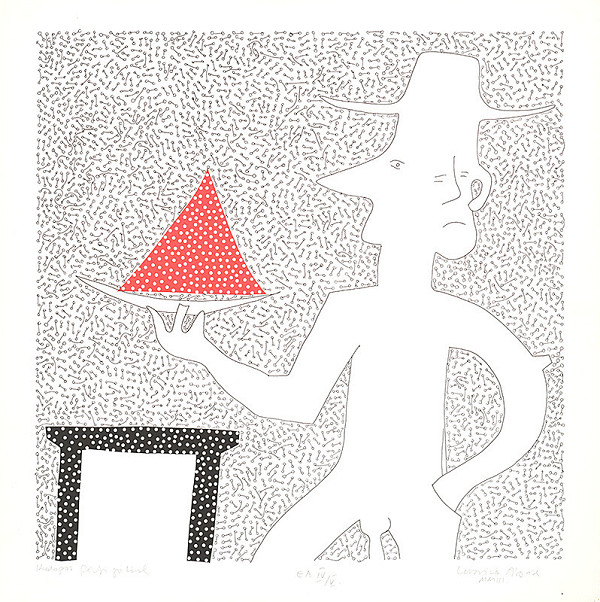 Árpád Luzsicza – Muž v klobúku s ihlanom 