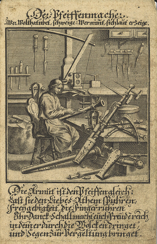 Christoph Weigel st. – Ilustrácia, Narren etc. (výrobca píšťal) 