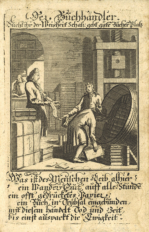 Christoph Weigel st. – Ilustrácia, Narren etc. (kníhkupec) 