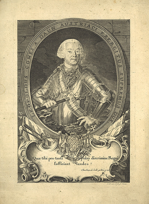 Johann Ernst Mansfeld – Portrét grófa Leopolda van Dauna  
