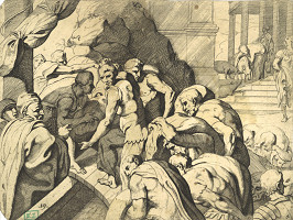 Theodor van Thulden, Francesco Primaticcio – Odyseus opúšťa mesto Circe (zo série De werken van Odysseus) 