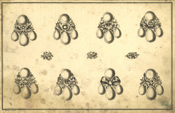 L. van den Cruycen – Nouveau Livre de desseins contenant les Ouvrages de la Joaillerie, N.3 
