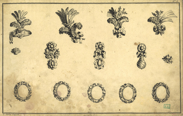 L. van den Cruycen – Nouveau Livre de desseins contenant les Ouvrages de la Joaillerie, N.4,  