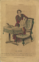 Jean Denis Nargeot, Paul Gavarni – Ilustrácia (La Mode, 15. Octobre 1836) 