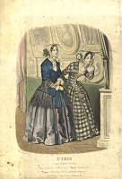Adele-Anais Toudouze – Ilustrácia ('Iris – Journal de Mode et d'Arts, No. 10, 1855) 