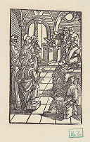 E.H. Monogramista – Dvanásťročný Ježiš v chráme 