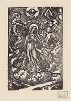 E.H. Monogramista – Korunovanie Panny Márie 