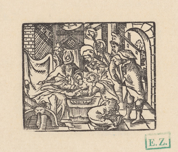 pravdepodobne českí kopisti Husovej Postylly z roku 1564 Stredoeurópski – Obriezka