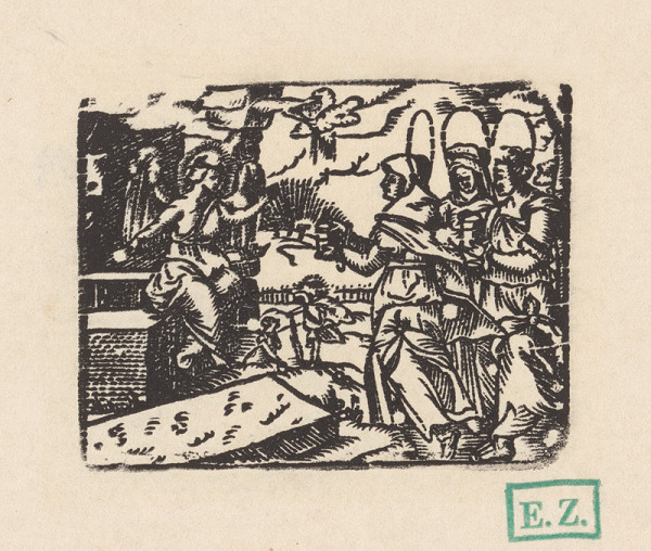 pravdepodobne českí kopisti Husovej Postylly z roku 1564 Stredoeurópski – Tri Márie pri hrobe