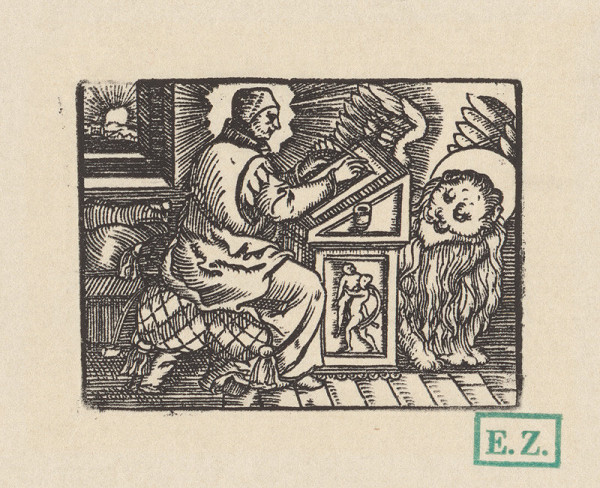 Kopista, Hans Sebald Beham – Svätý Marek Evanjelista 