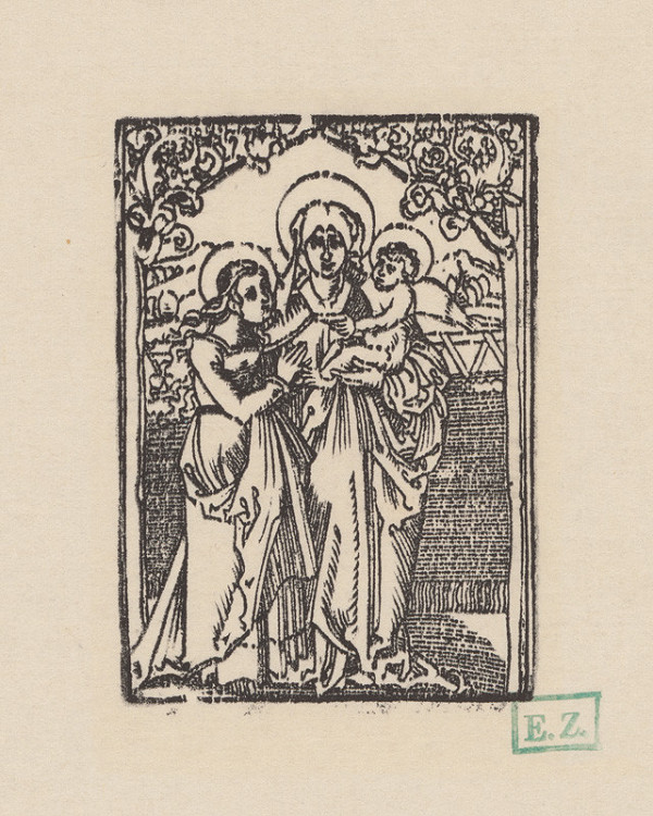 Erhard Schön – Svätá Anna Samotretia 