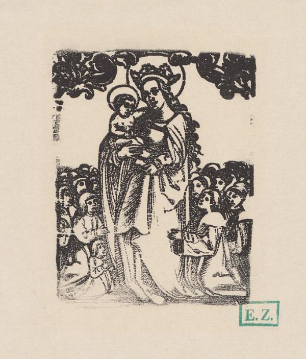 Erhard Schön – Panna Mária Ochrankyňa 