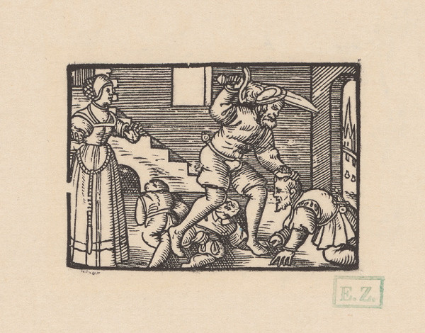 Kopisti, Hans Brosamer – Vraždenie troch cisárskych rytierov 