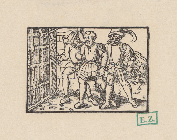 Kopisti, Hans Brosamer – Fortunáta odvádzajú do väzenia 