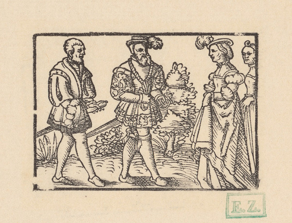 Kopisti, Hans Brosamer – Stretnutie rytiera s Magelónou 