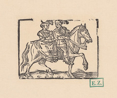 Kopisti, Hans Brosamer – Dáma a rytier na jednom koni 