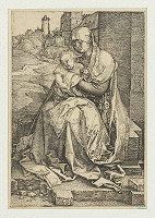 Albrecht Dürer – Panna Mária pri múre 