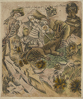 Majster hracích kariet, Autor činný na Hornom Rýne v polovici 15. storočia – Svätý Juraj 