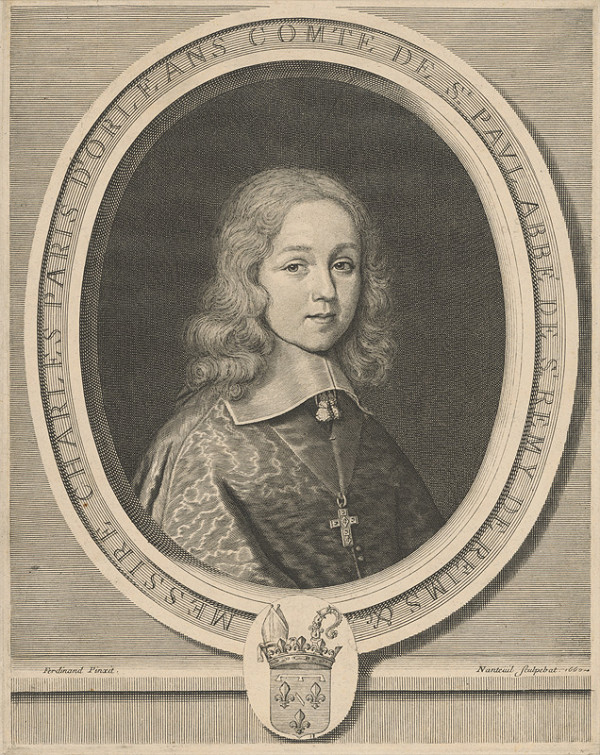 Robert Nanteuil, Robert Ferdinand – Portrét princa Charles-Paris d`Orléans-Longueville 