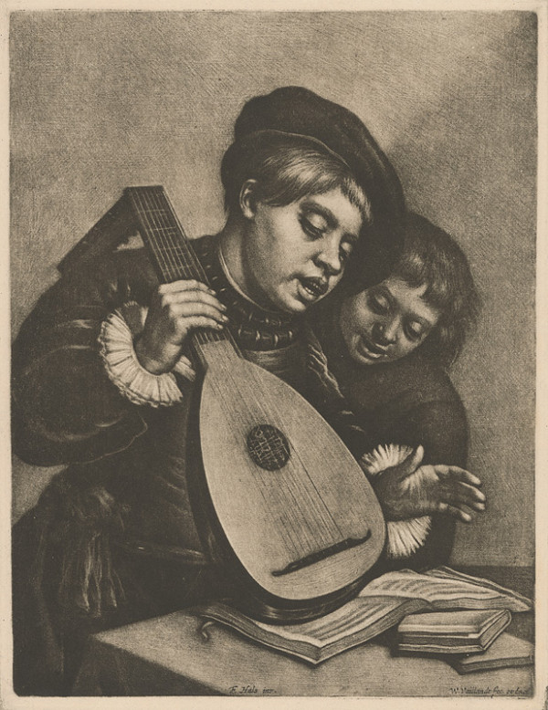 Wallerant Vaillant, Frans Hals – Spievajúci chlapci