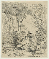 Giovanni Benedetto Castiglione, Giovanni Giacomo de Rossi, Alfred Stix – Panova slávnosť (Bakchanália pred Panovou hermou) 